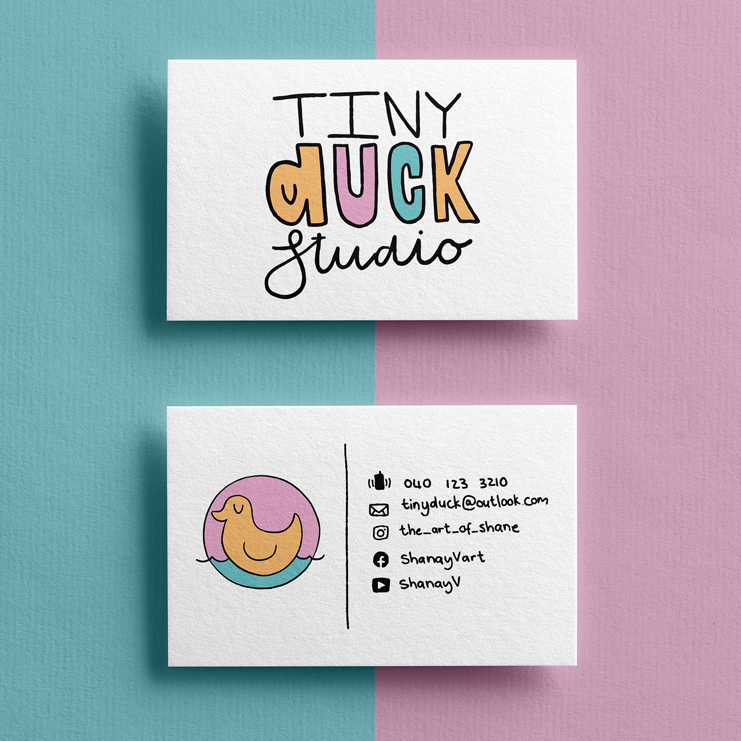 Business card for my design/illustration services